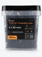 Treskrue Kaizer • Forsenket hode • Utvendig bruk _ 800 stk - Bilde 3