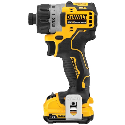 DCF601D2_1.jpg Dewalt Skru/slagtrekker 12V XR DCF601D2 - Bilde 1