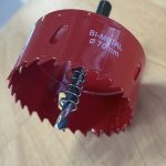 Hullsag Kaizer Bi-metal 70mm ink senterbor