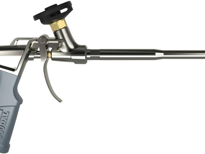 byggeskum2.jpg Soudal Skumpistol DESIGN NBS - 60 CM - Bilde 1