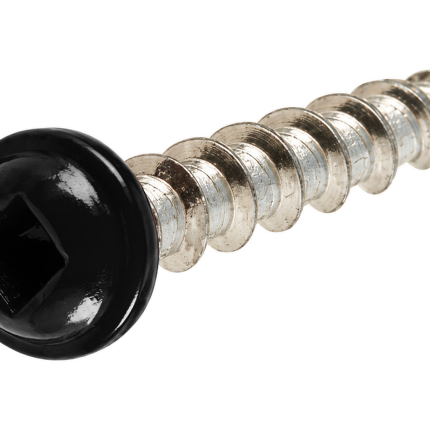 Vindusblikkskrue Aston Pose 3,5x25mm Rustfri A4 Svart 9005_100