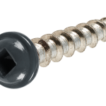 Vindusblikkskrue Aston Rustfri A4 3,5×25 mm – Grafitt grå RAL 7024_500 stk
